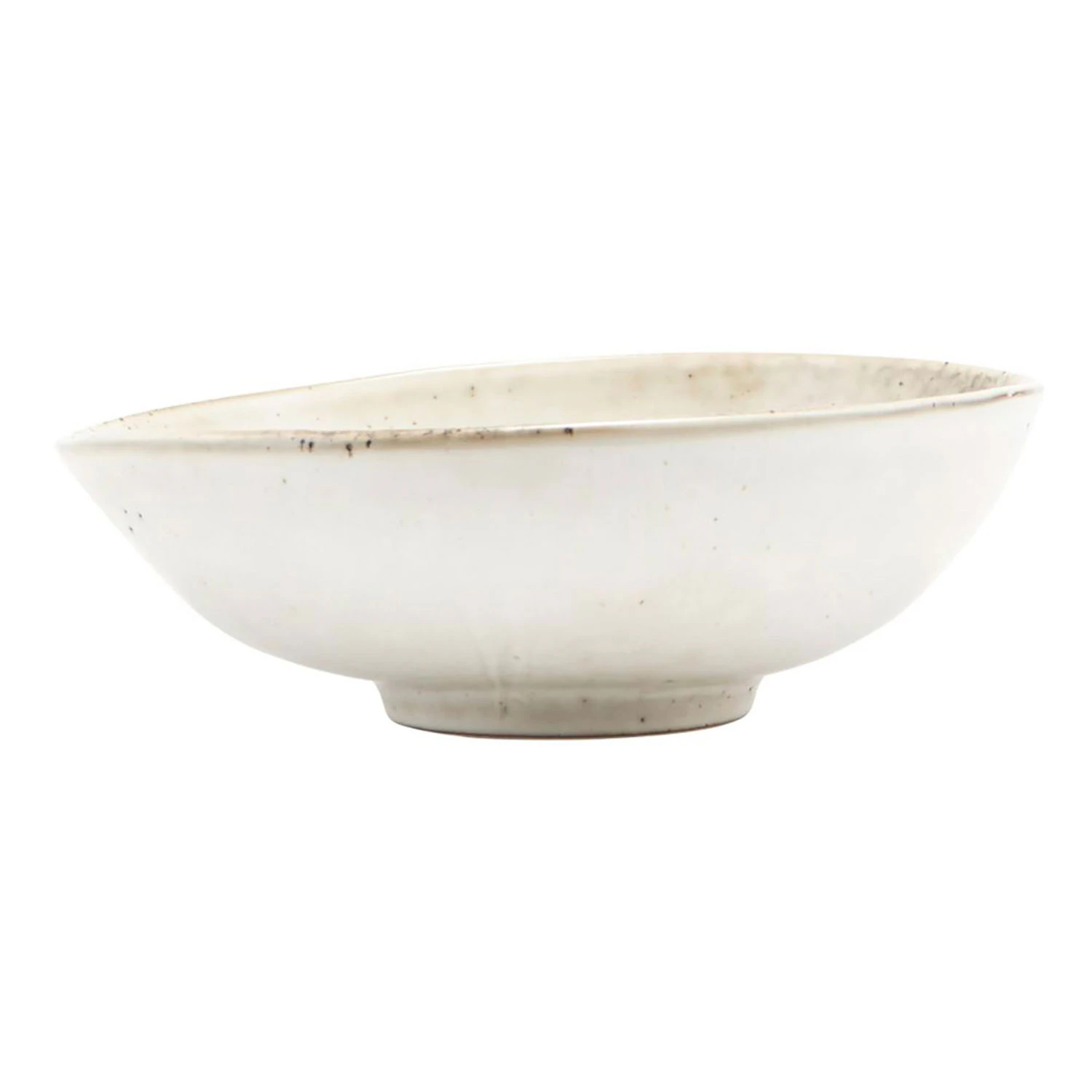 House Doctor Lake Sk&aring;l 16,8cm  -  Serveringssk&aring;ler Stengods Gr&aring; - 206260321