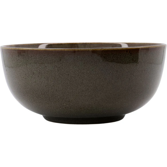 House Doctor Lake Sk&aring;l M&oslash;rke &Oslash;22 Cm -  Serveringssk&aring;ler Stengods Gr&oslash;nn - 206260317