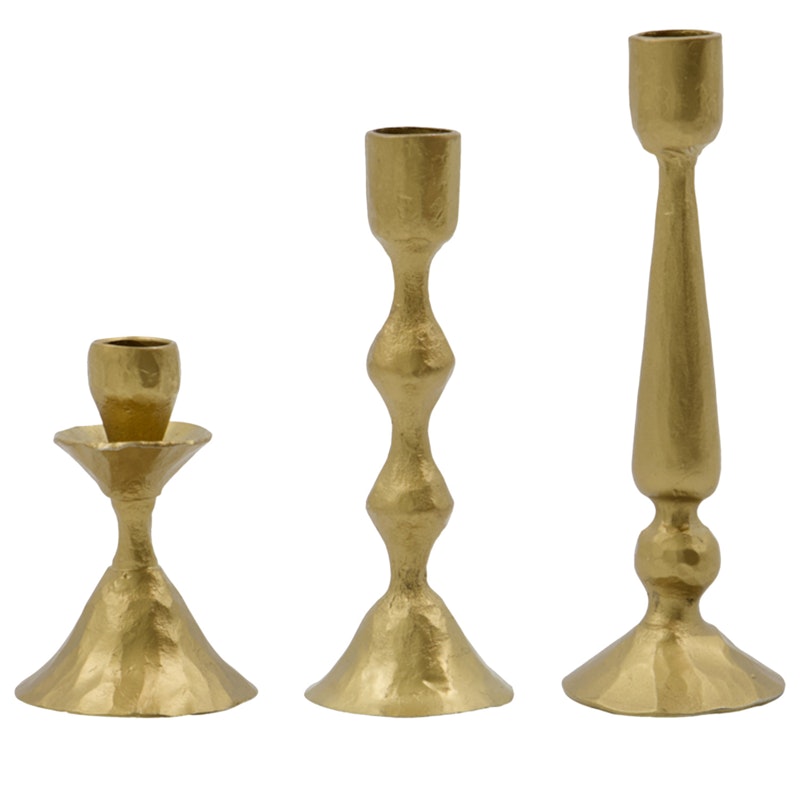 Castle Lysestake 3 Deler, Antique Brass