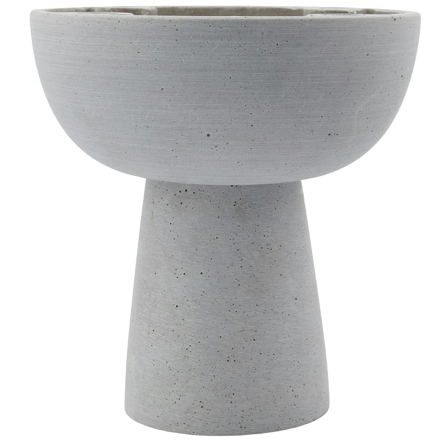 House Doctor Marb Lysestake &Oslash;20 Cm Concrete -  Lysestaker Polyresin Gr&aring; - 207870102