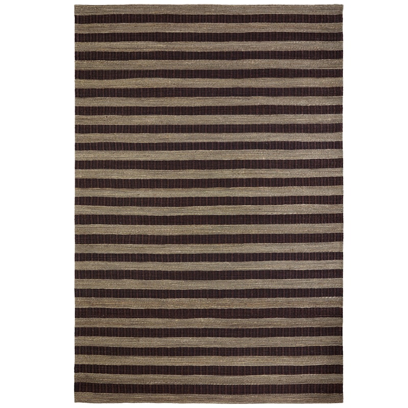 Block Teppe 200x300 cm, Brun/Naturfarget