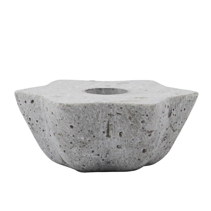 Mold Little Star Lysestake Candle/Dia: 1.2 cm, Grå