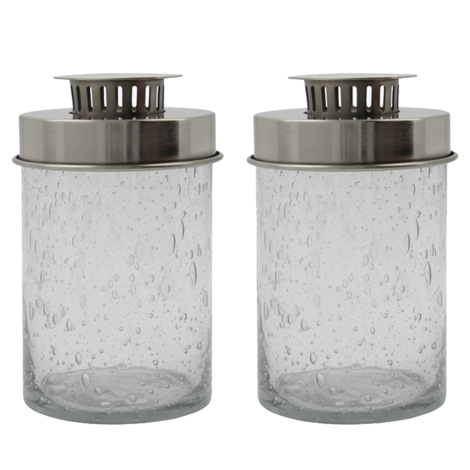 House Doctor Omay Lanterne 2-pk  -  Lyslykter Jern Klar - 900000498