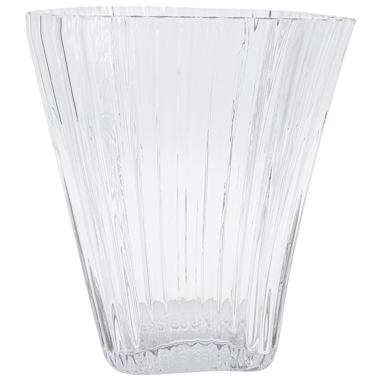 House Doctor Orri Vase 22 Cm Clear -  Vaser Glass Klar - 202101080