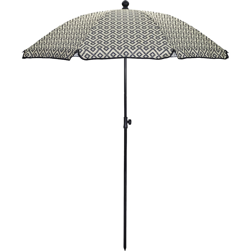 Parasoll Ø180 cm, Sort / Sand
