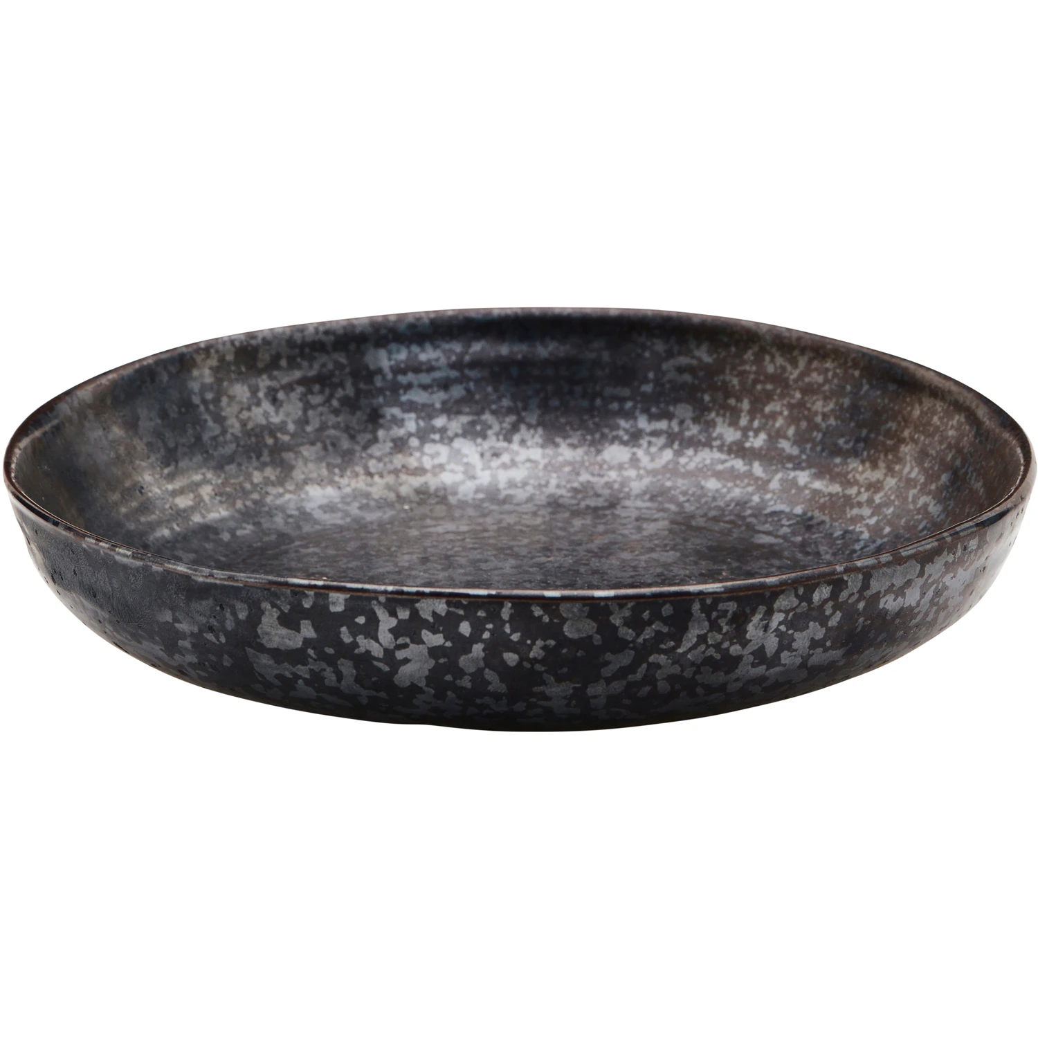 House Doctor Pion Dyp Tallerken 19 Cm Svart /  -  Dype tallerkener Stengods Brun - 206260207