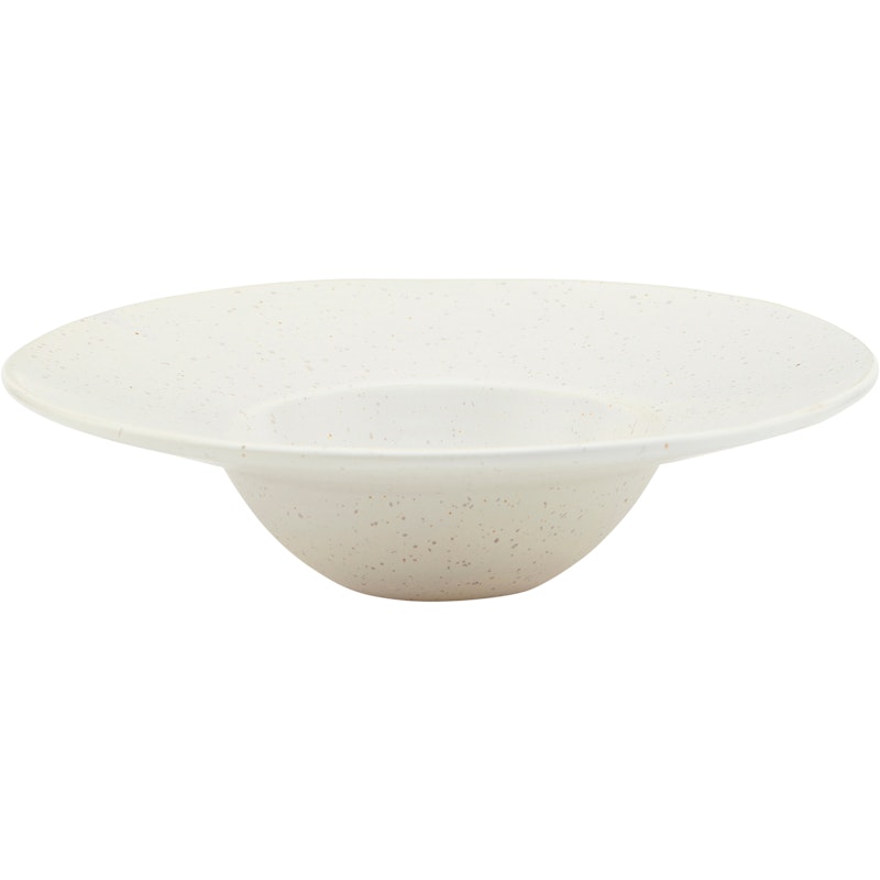 Pion Pastatallerken 25 cm, Hvit / Grå