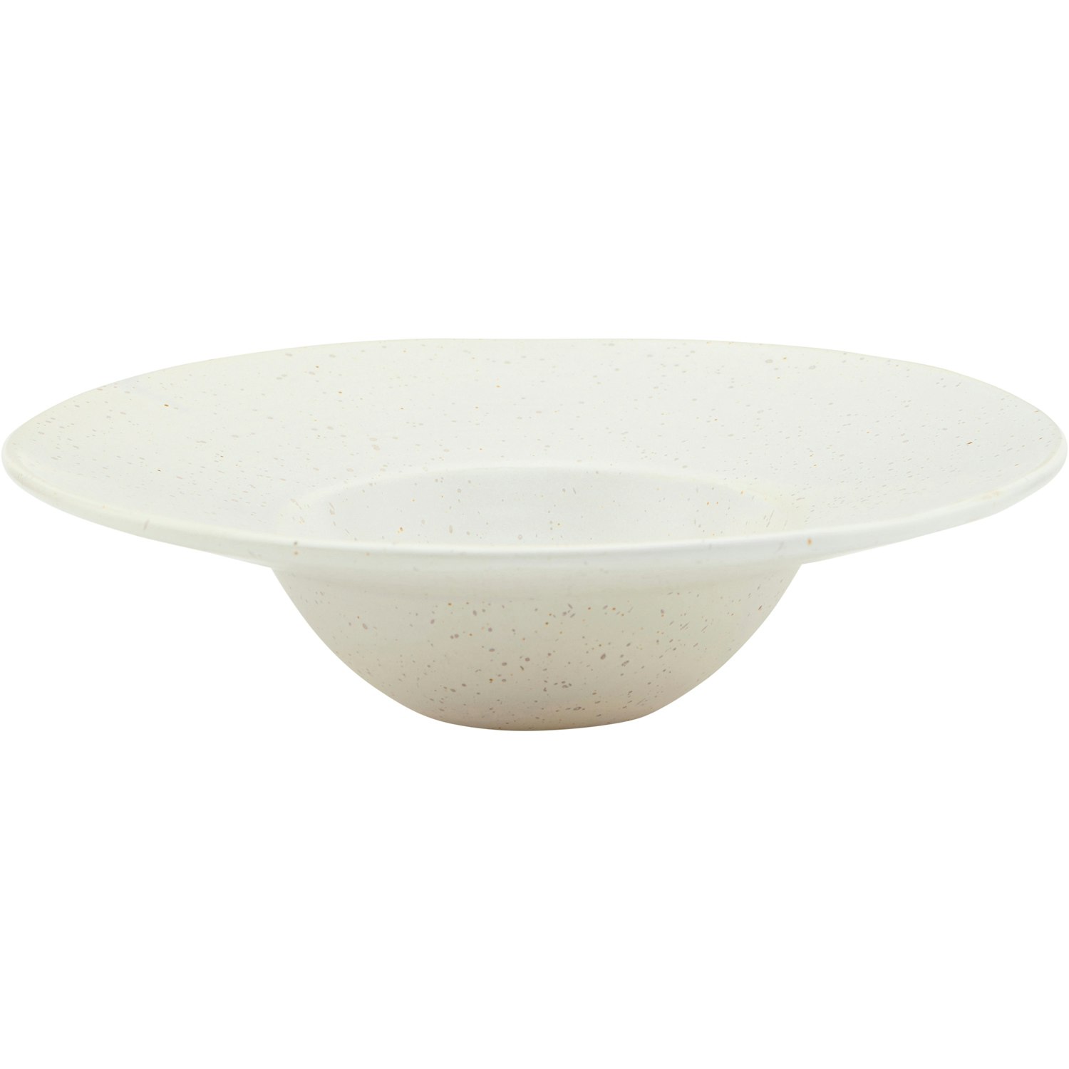 House Doctor Pion Pastatallerken 25 Cm Hvit /  -  Pastatallerkener Stengods Gr&aring; - 206260106