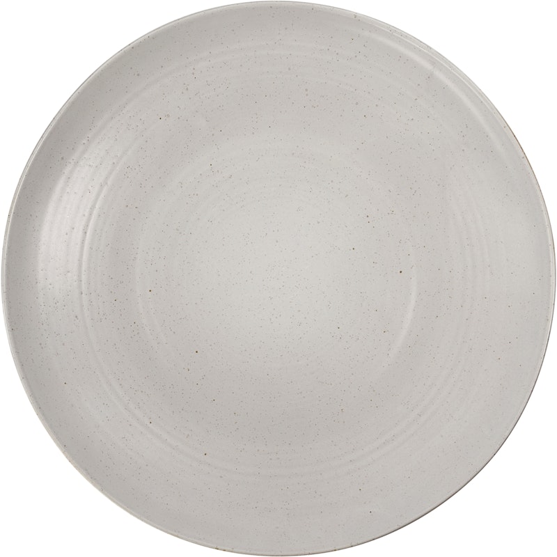 Pion Serveringsfat 36 cm, Grå / Hvit