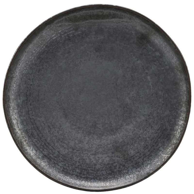 Pion Tallerken 21,5 cm, Svart / Brun