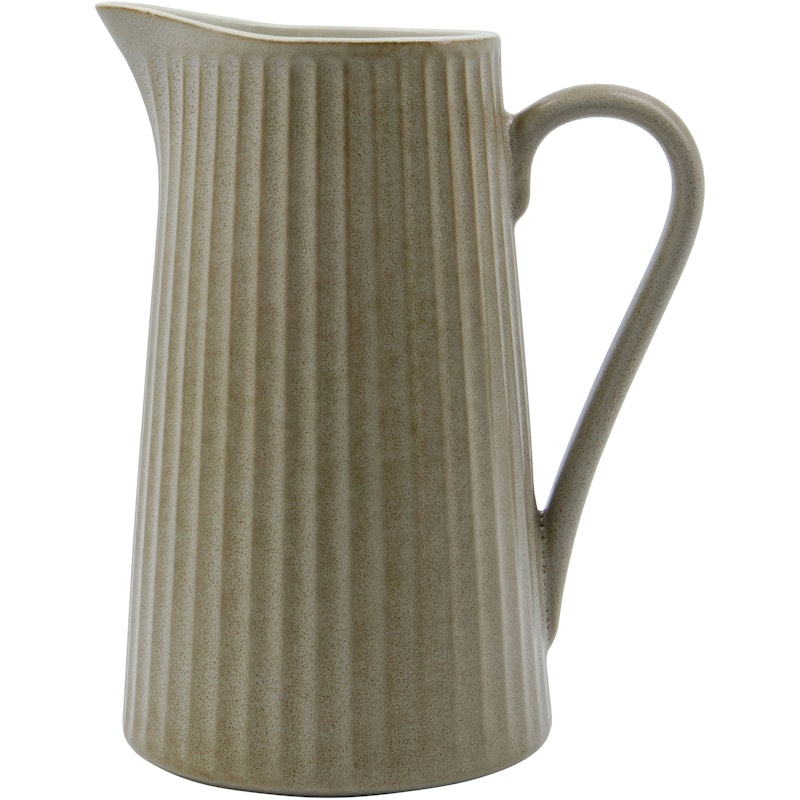 Pleat Mugge 128 cl, Gråbrun