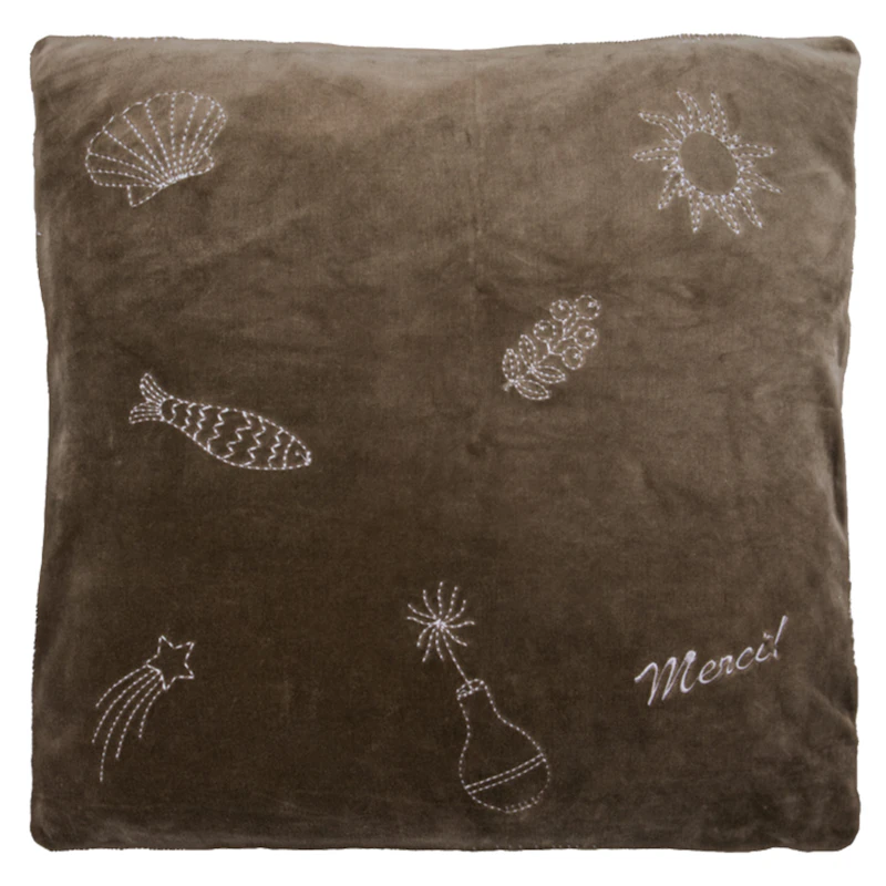 Play Putetrekk 50x50 cm, Brun