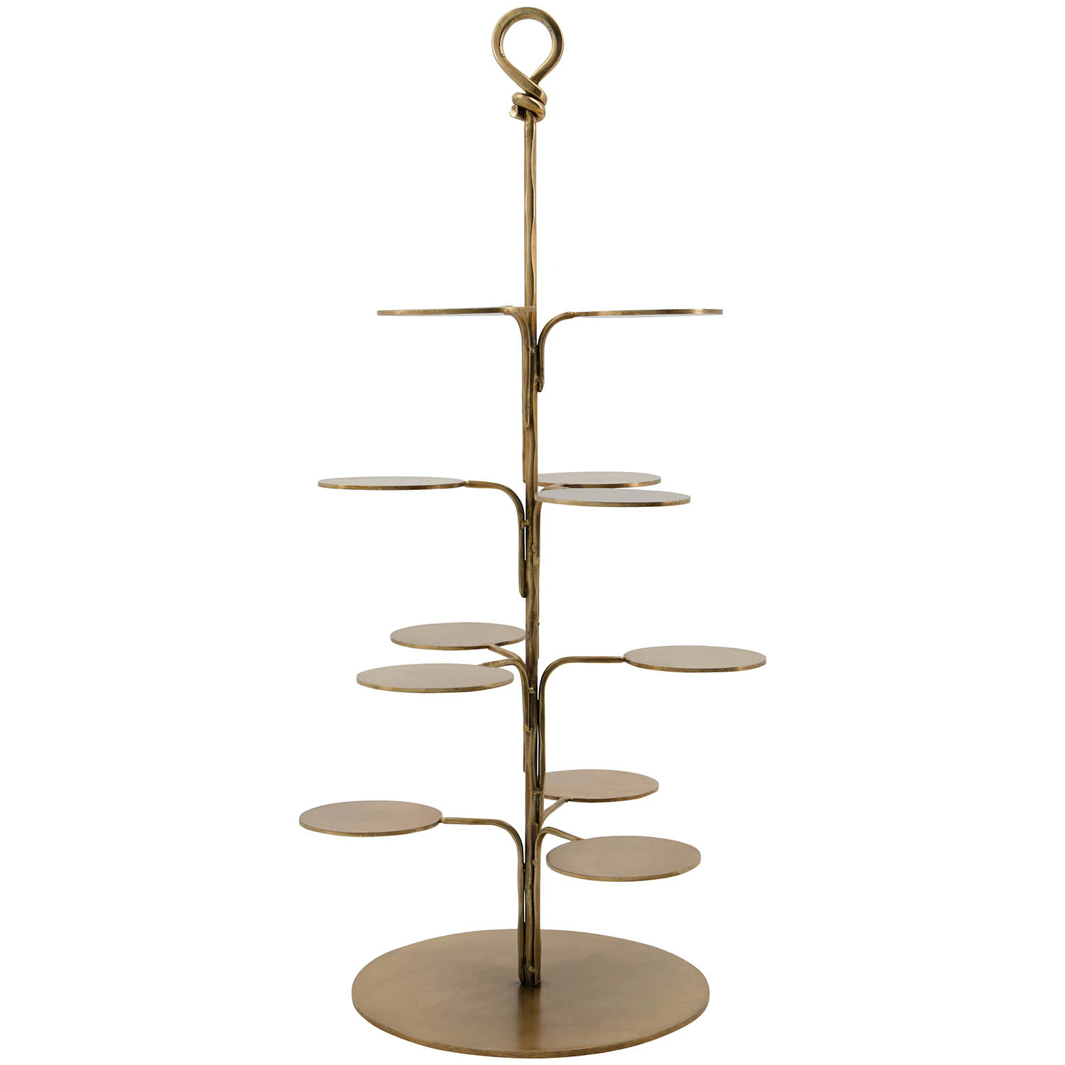 House Doctor Seny Dekorasjonsfat  -  &Oslash;vrige Fat & Tallerkener Rustfritt St&aring;l Antique Brass - 203662009