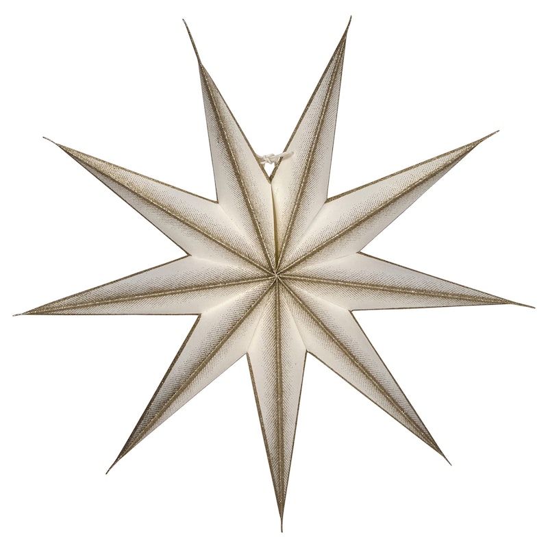 D9 Point Stjerne Ø45cm, Off-white/Champagne