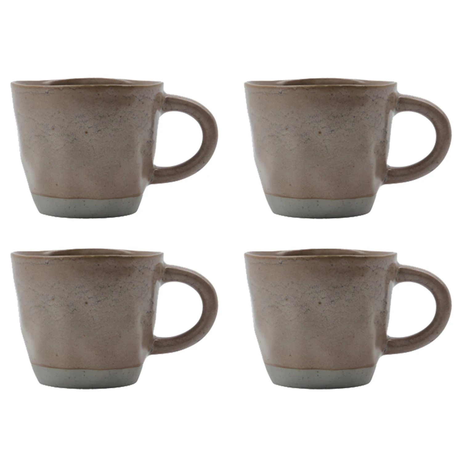 House Doctor Vida Krus 4-pk  -  Kaffekopper Stengods Rosa - 900000452