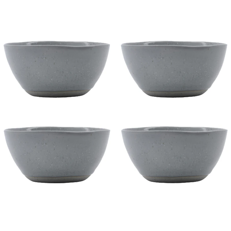 Vida Skåler Ø12 cm 4-pk, Lyseblå