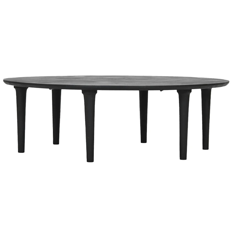 Zanzi Salongbord Ø127 cm, Sort
