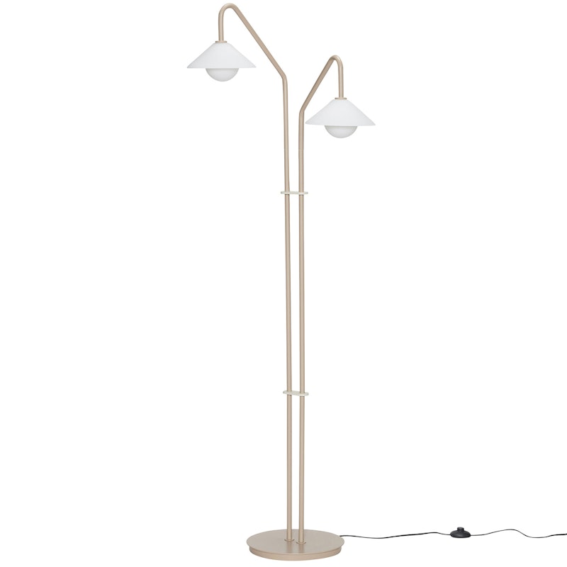Como Gulvlampe, Lin/Hvit