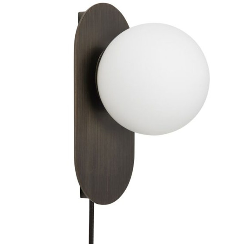 Moon Vegglampe, Messing