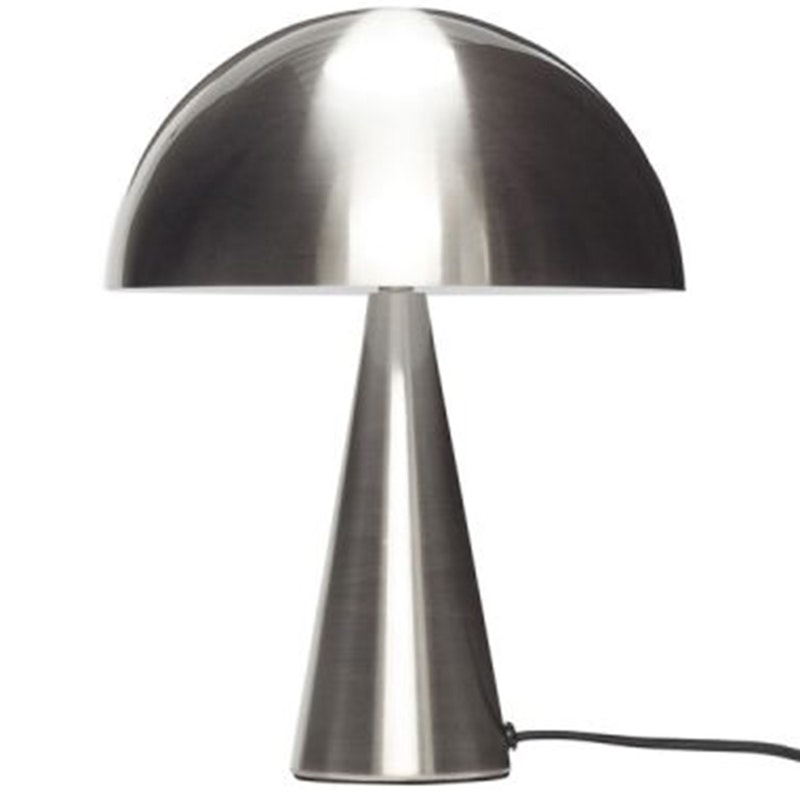 Mush Mini Bordlampe, Nikkel