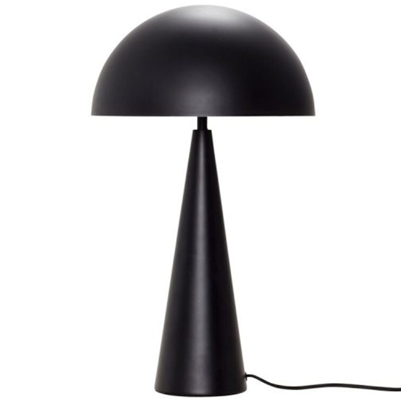 Mush Tall Bordlampe, Svart