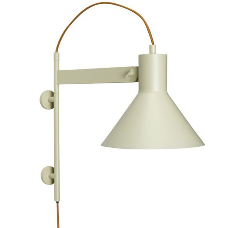 Studio Vegglampe, Beige/Oransje