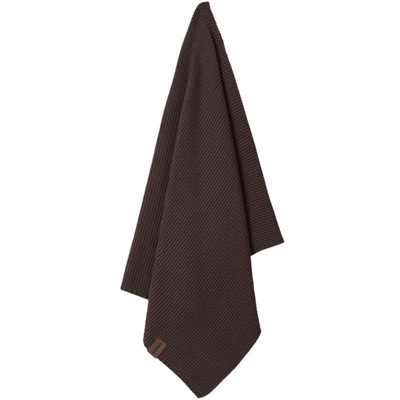 Knitted Kitchen Towel- Coal Kjøkkenhåndkle Coco