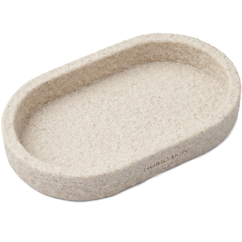 Oval Brett Sandstein 25x15 cm