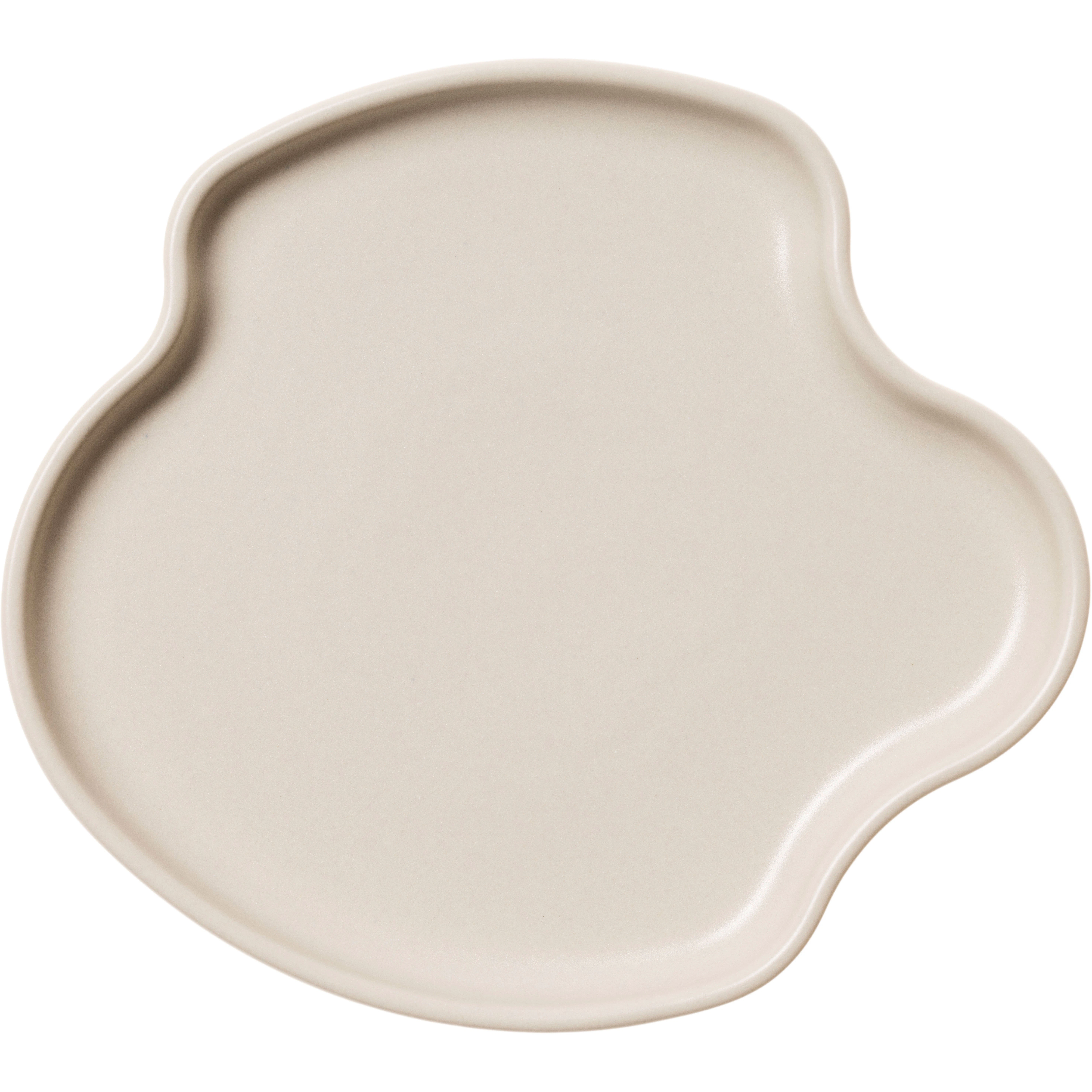 Iittala Aalto Fat 15 Cm  -  Serveringsfat Stengods Sand - 1082790