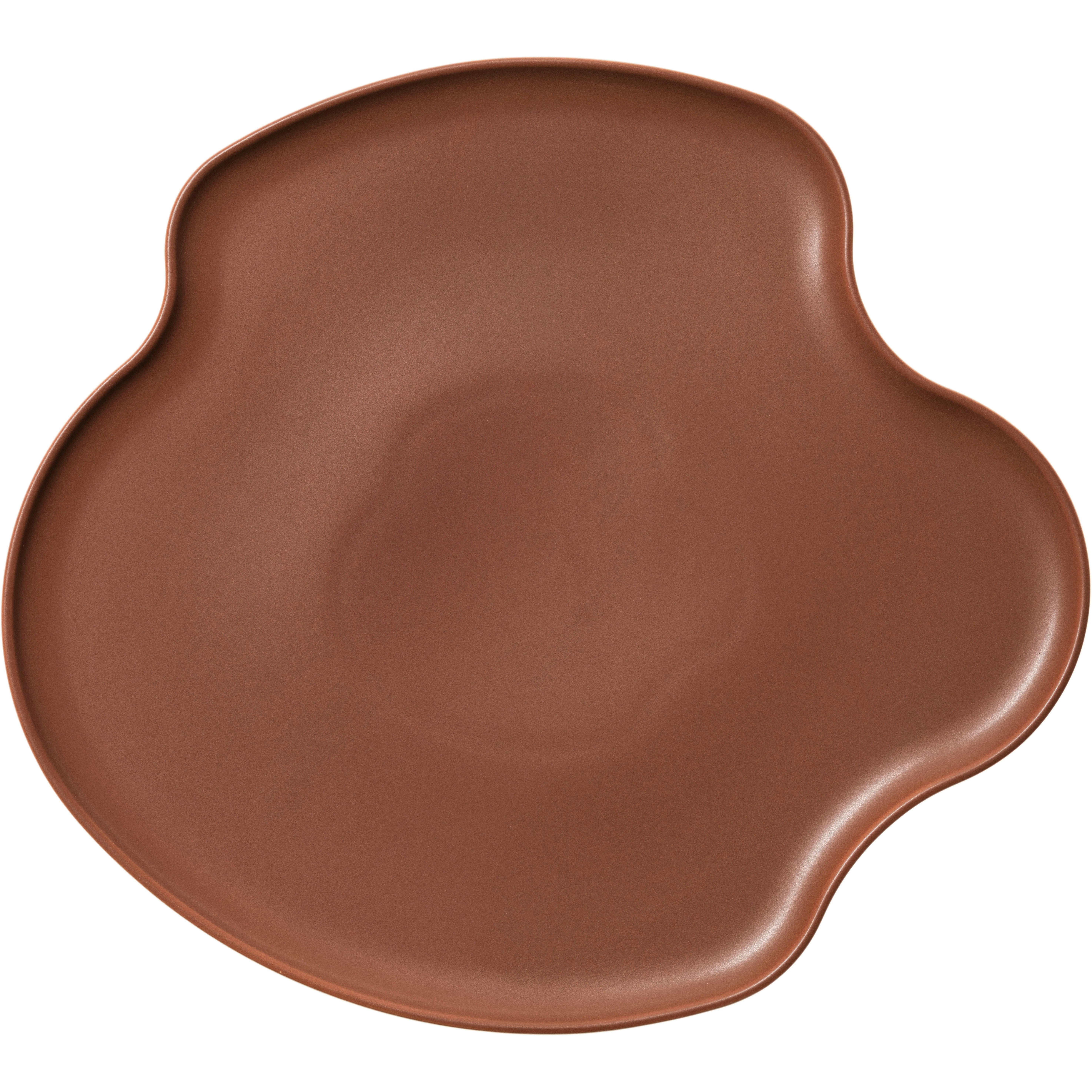 Iittala Aalto Fat 35 Cm Fire -  Serveringsfat Stengods Terracotta - 1082794