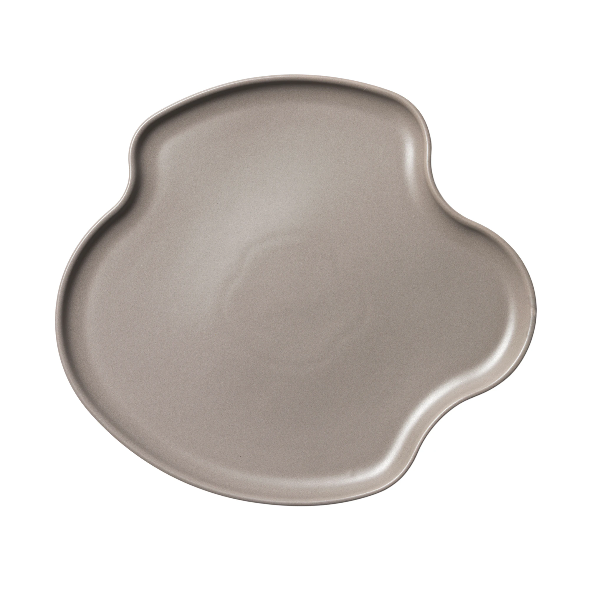 Iittala Alvar Aalto Fat 25 Cm Aske - Serveringsfat Stengods Ashes - 1086856