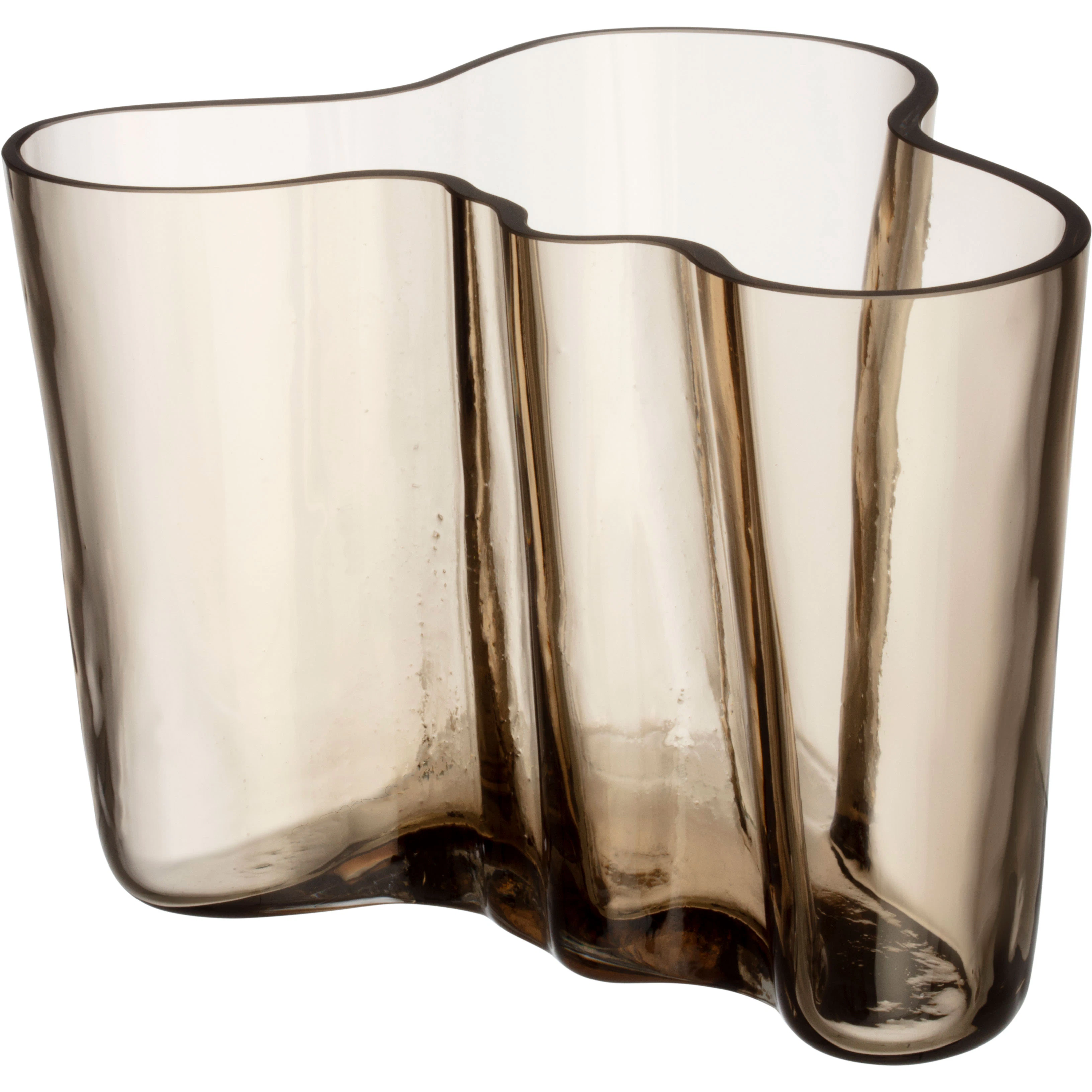 Iittala Aalto Vase 140 Mm Lin -  Vaser Glass Linen - 1082762