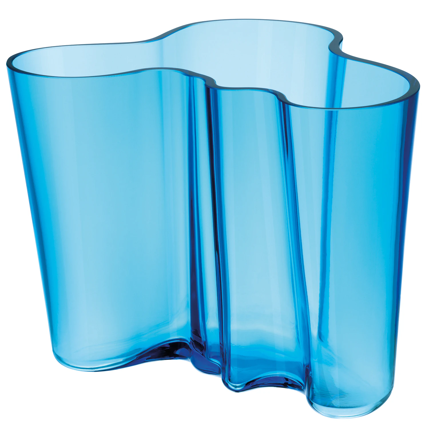 Iittala Aalto Vase 16 Cm  -  Vaser Glass Turkis - 1007610