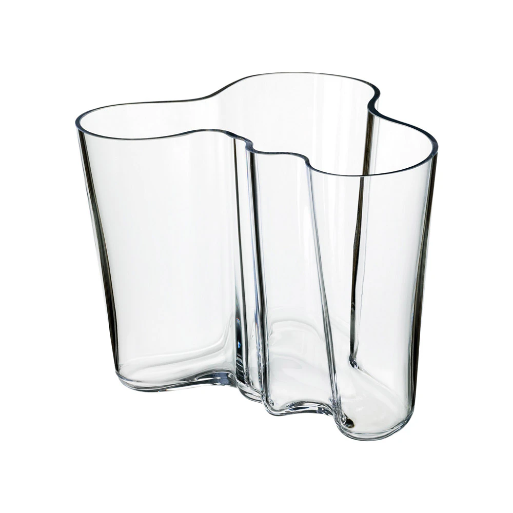 Iittala Aalto Vase 16 Cm  -  Vaser Glass Klar - 1007041