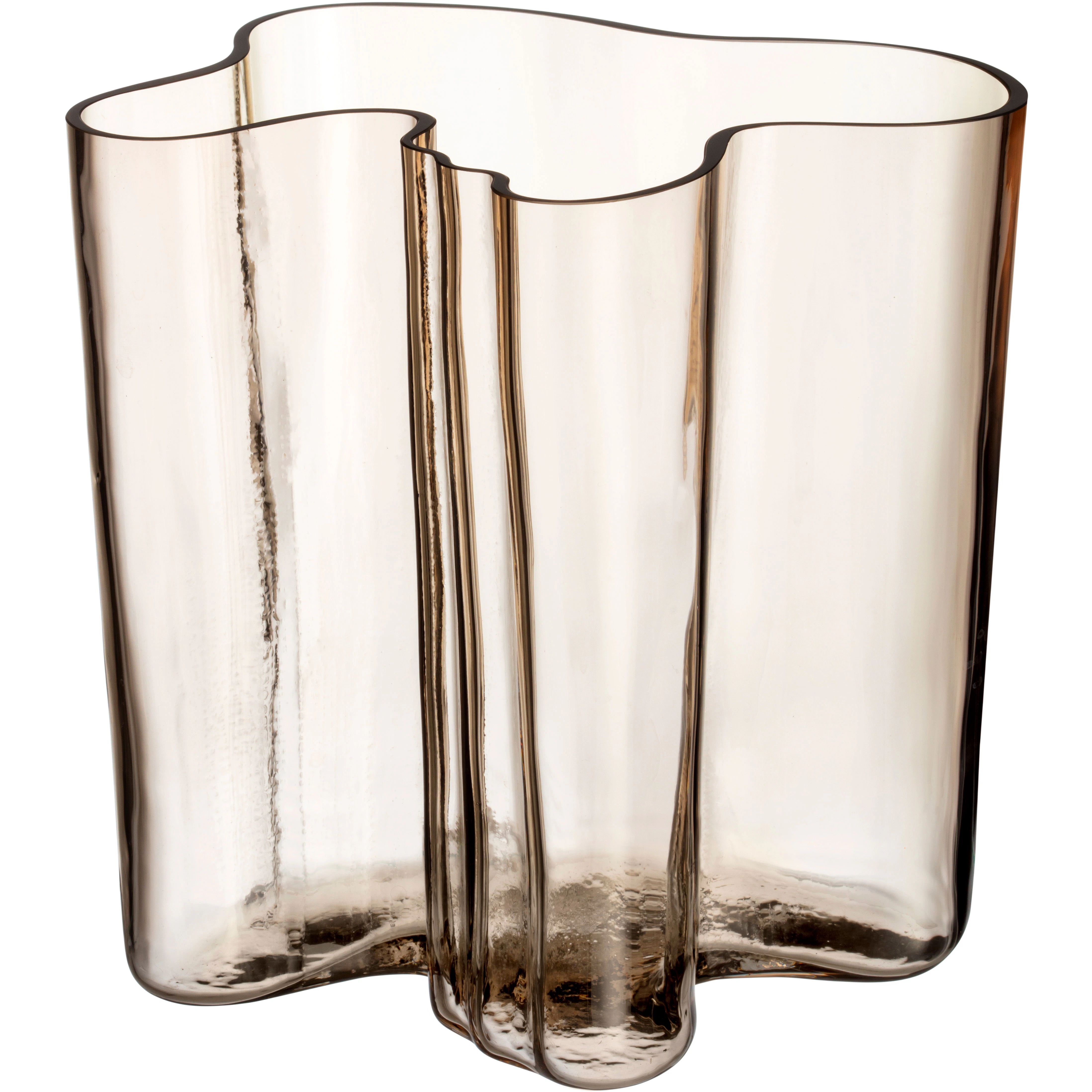 Iittala Aalto Vase 200 Mm  -  Vaser Glass Linen - 1082763