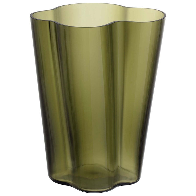 Aalto Vase 27 cm, Mosegrønn