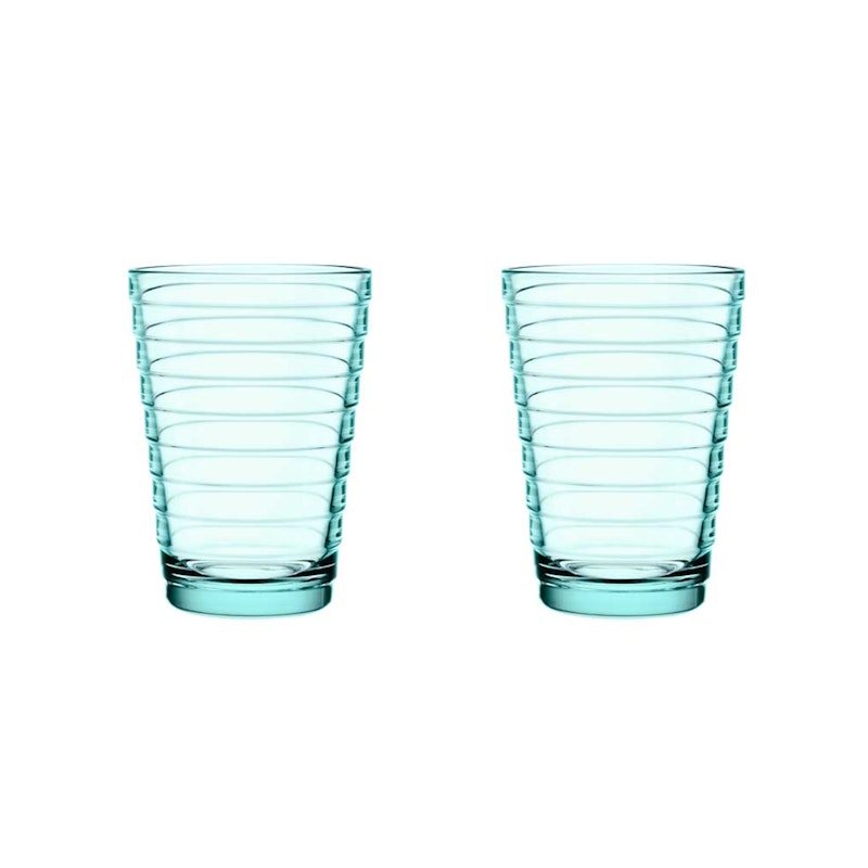 Aino Aalto Drikkeglass 33 cl 2-pk, Water Green