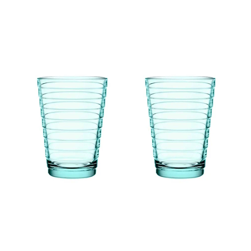 Aino Aalto Drikkeglass 33 cl 2-pk, Water Green