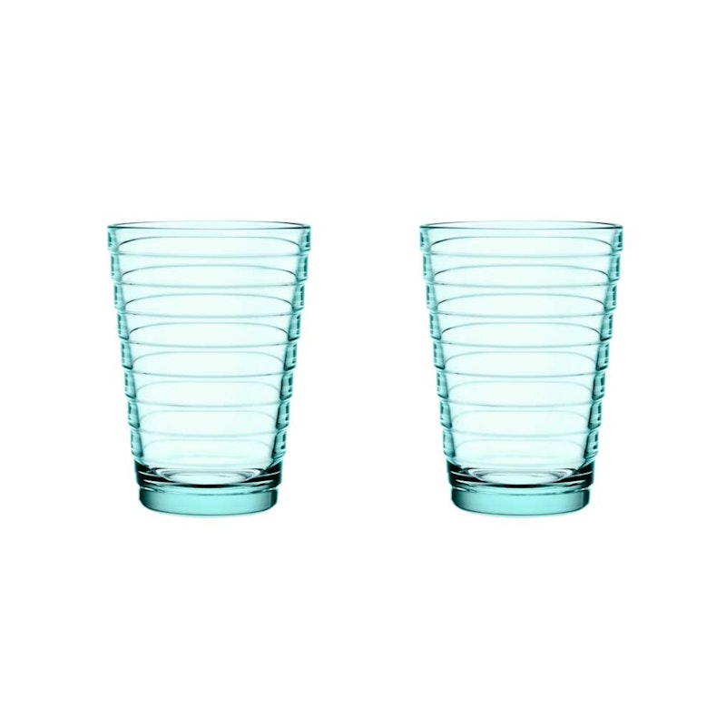 Aino Aalto Drikkeglass 33 cl 2-pk, Water Green