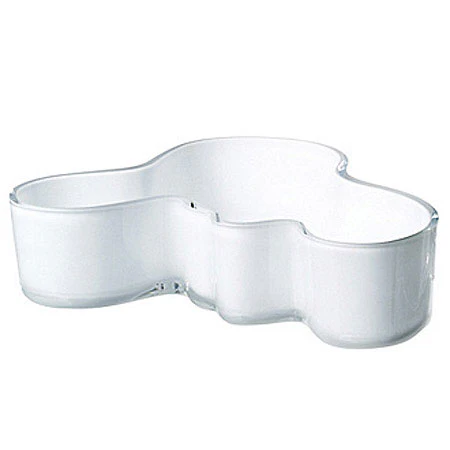 Iittala Alvar Aalto Sk&aring;l Opal -  Dessertsk&aring;ler Hvit - 1007036