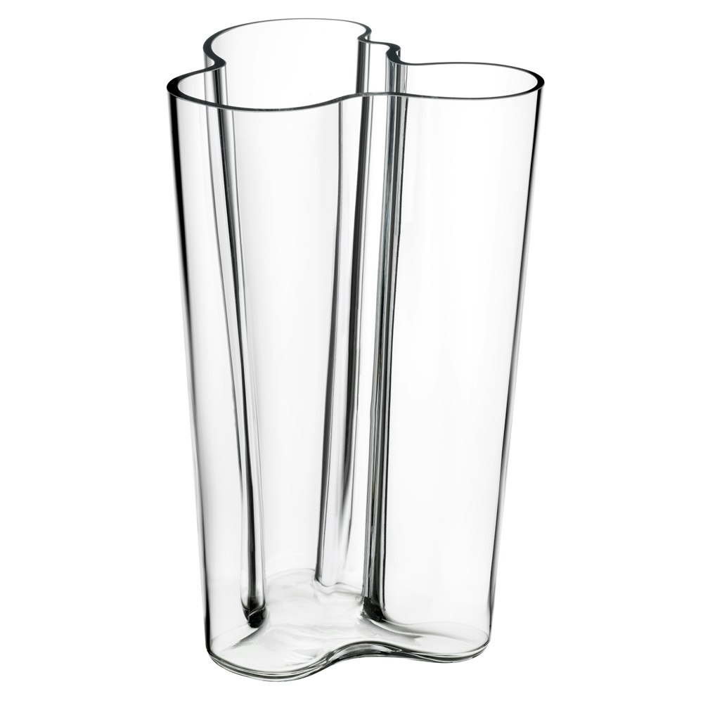 Iittala Alvar Aalto Vase 25,1 Cm  -  Vaser Glass Klar - 1007154