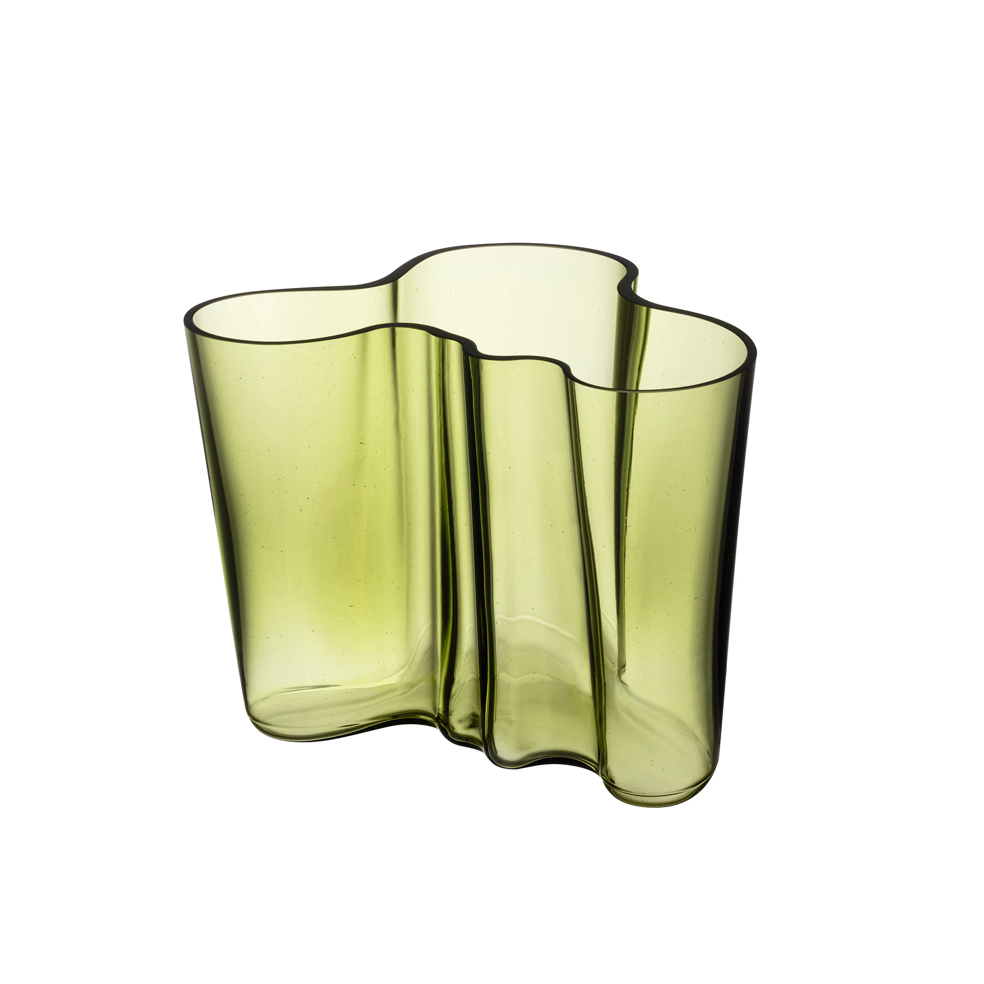 Iittala Alvar Aalto Vase 12 Cm - Vaser Munnbl&aring;st Glass Sand - 1087507