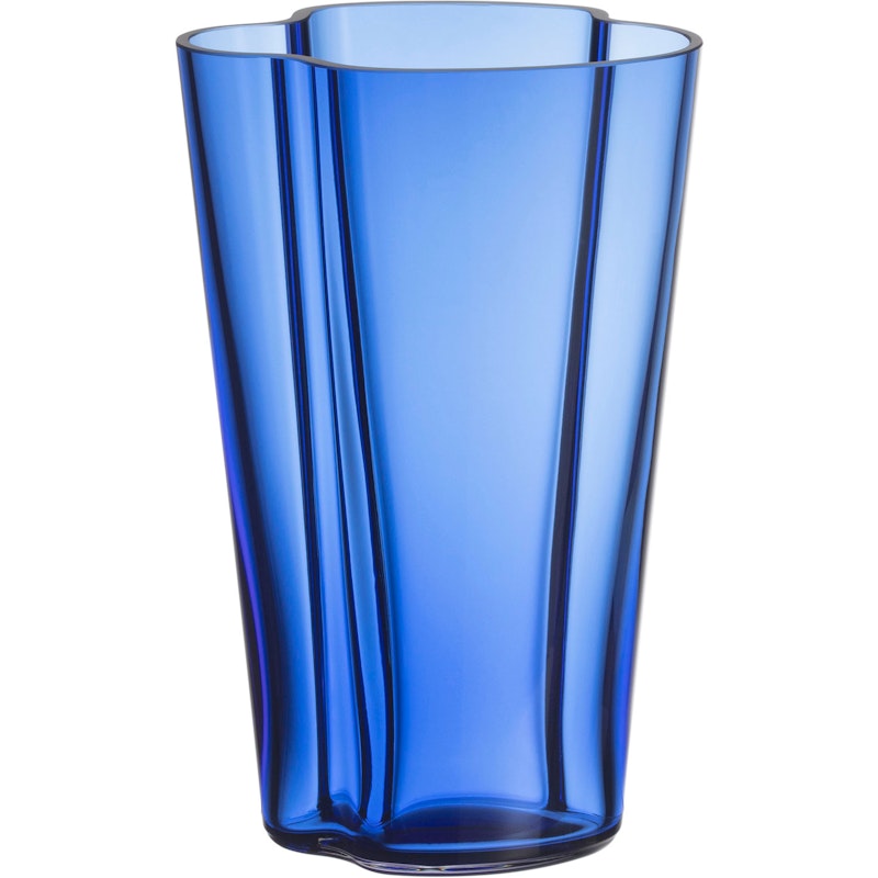 Alvar Aalto Vase 22 cm, Ultramarin Blue