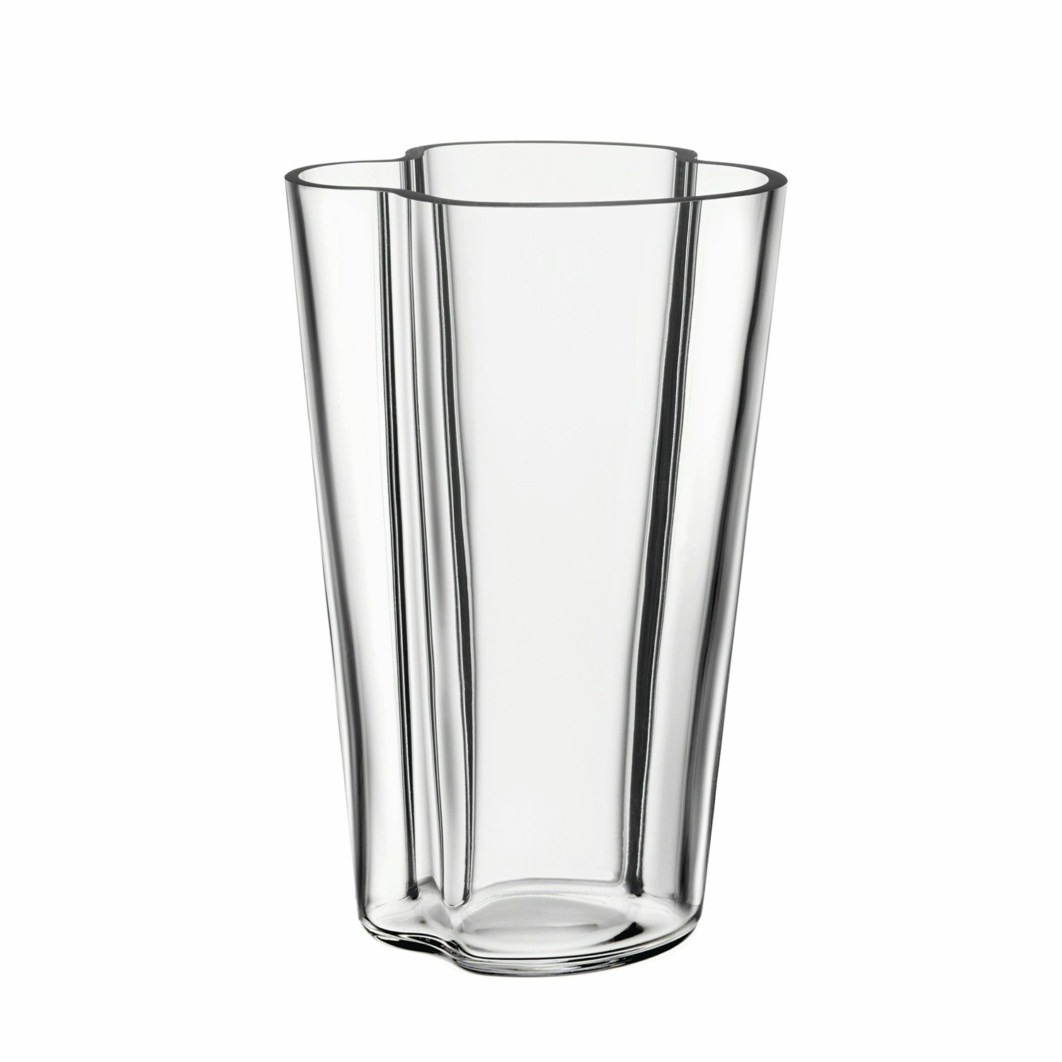 Iittala Alvar Aalto Vase 22 Cm  -  Vaser Glass Klar - 1024738