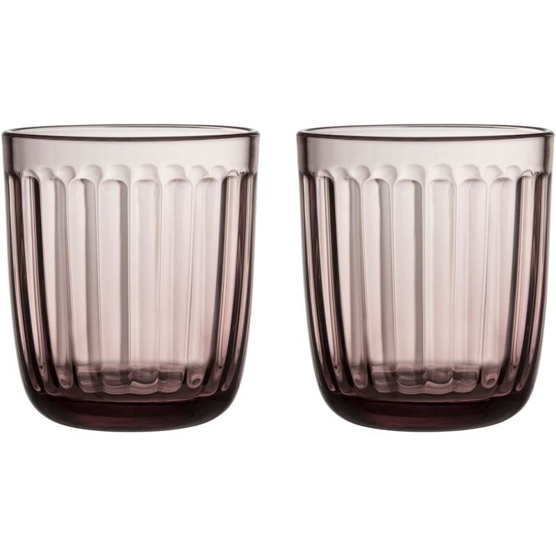 Raami Drikkeglass, Heather 26 cl 2-pk