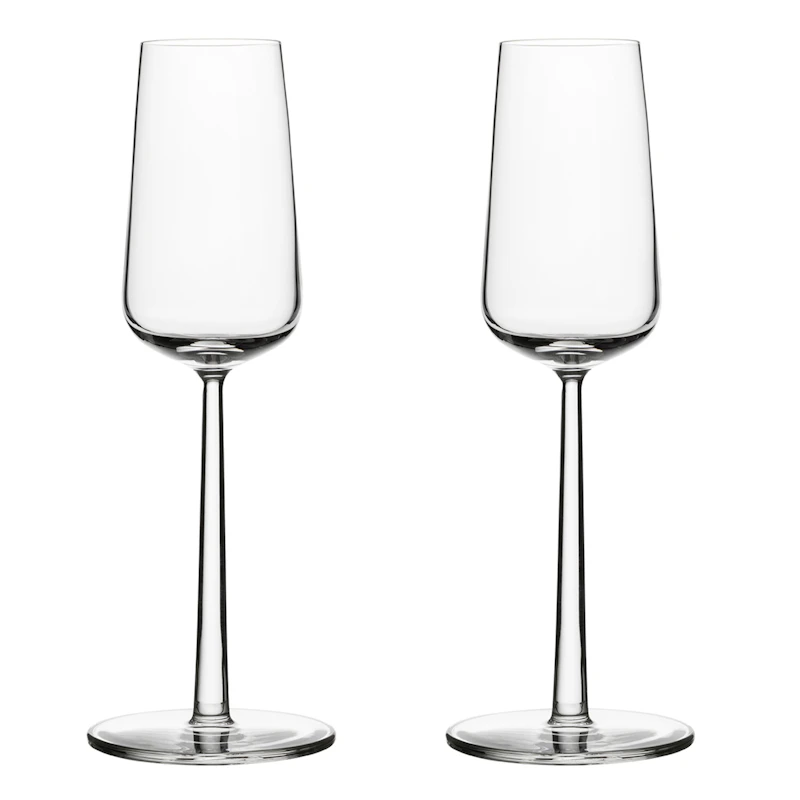 Essence Champagneglass 21 cl 2-pk, Klar