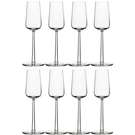 Iittala Essence Champagne 21 Cl 8-pk -  Champagneglass Glass Klar - 1009139-8PCS
