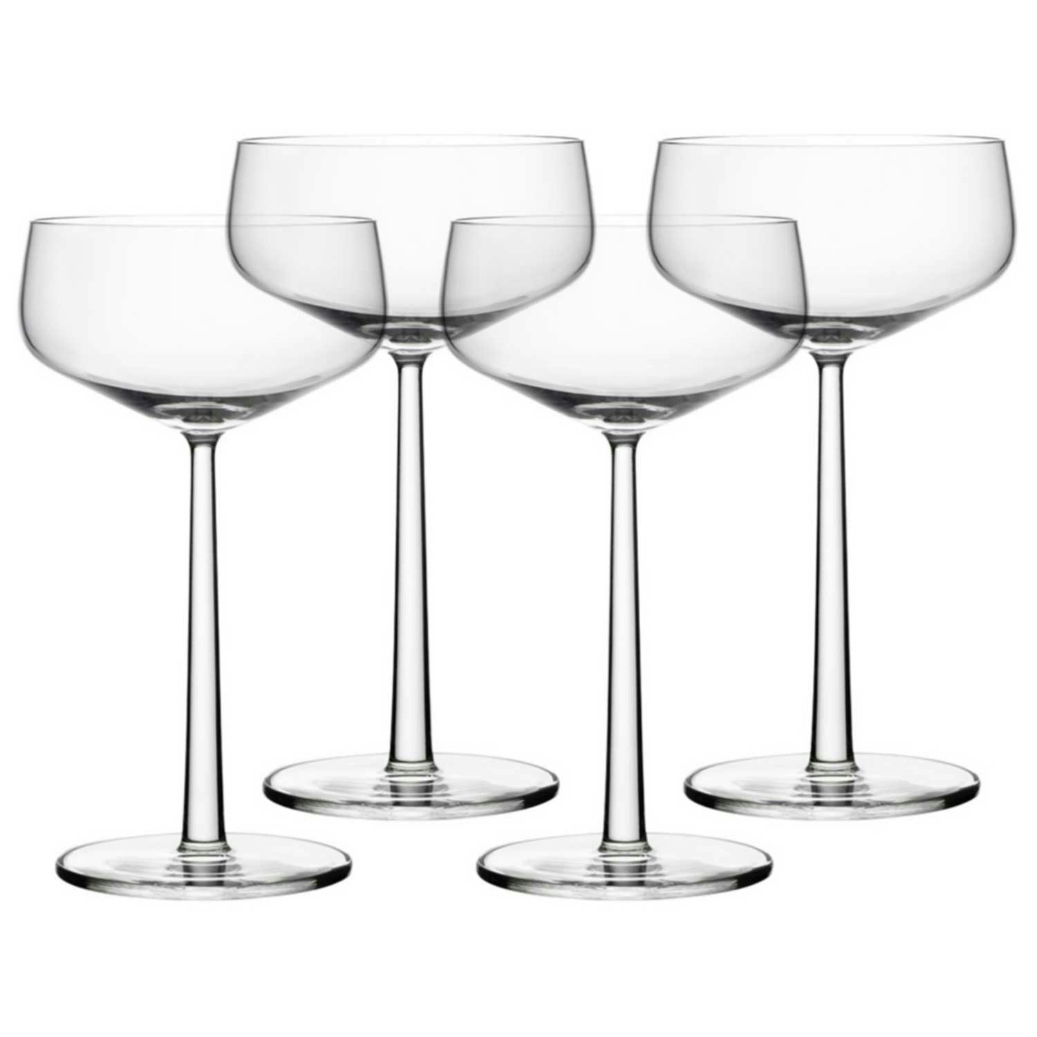 Iittala Essence Cocktail 31 Cl 4-pk -  Martiniglass & Cocktailglass Glass Klar - 1052711