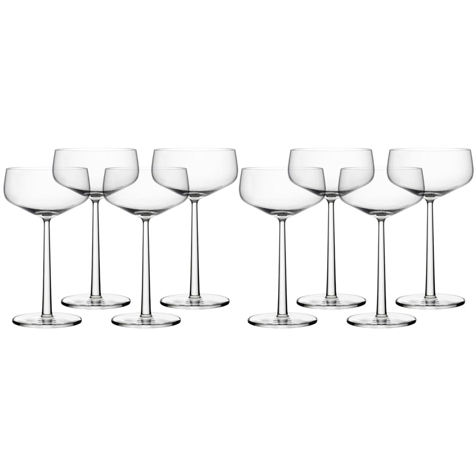 Iittala Essence Cocktail 31 Cl 8-pk -  Martiniglass & Cocktailglass Glass Klar - 1052711-8PCS