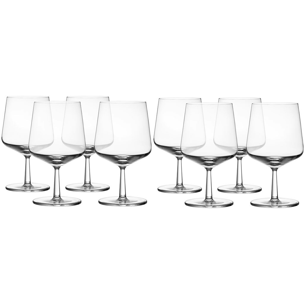 Iittala Essence &Oslash;l 48 Cl 8-pk -  &Oslash;lglass Glass Klar - 1018246-8PCS